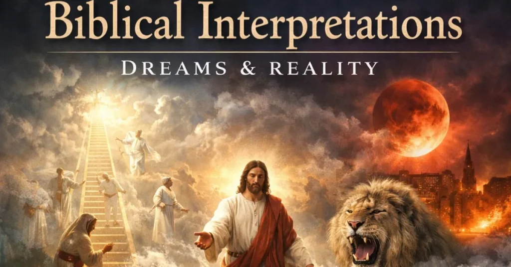 Biblical Interpretations in Dreams or Real Life