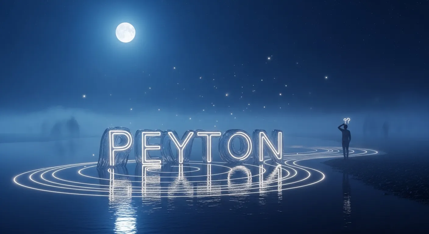 Peyton Name Meaning